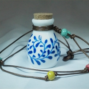 Perfume Bottle, Porcelain